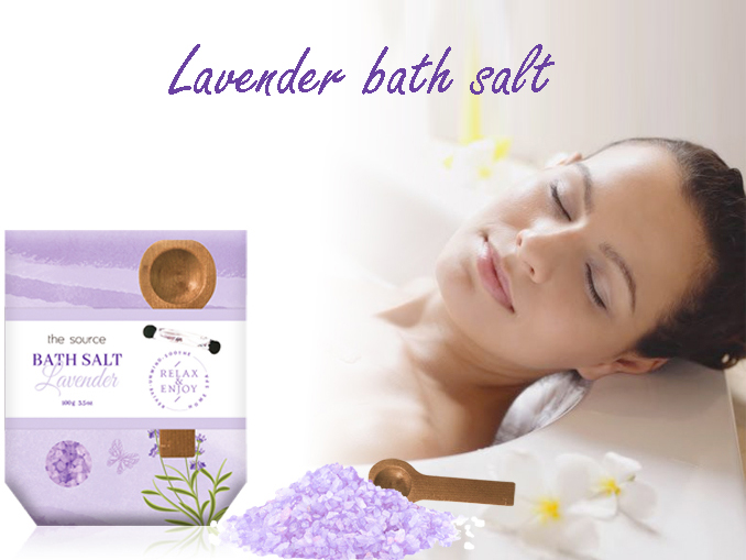 Lavendel-Bittersalz: Das neue Wellness-Gefühl