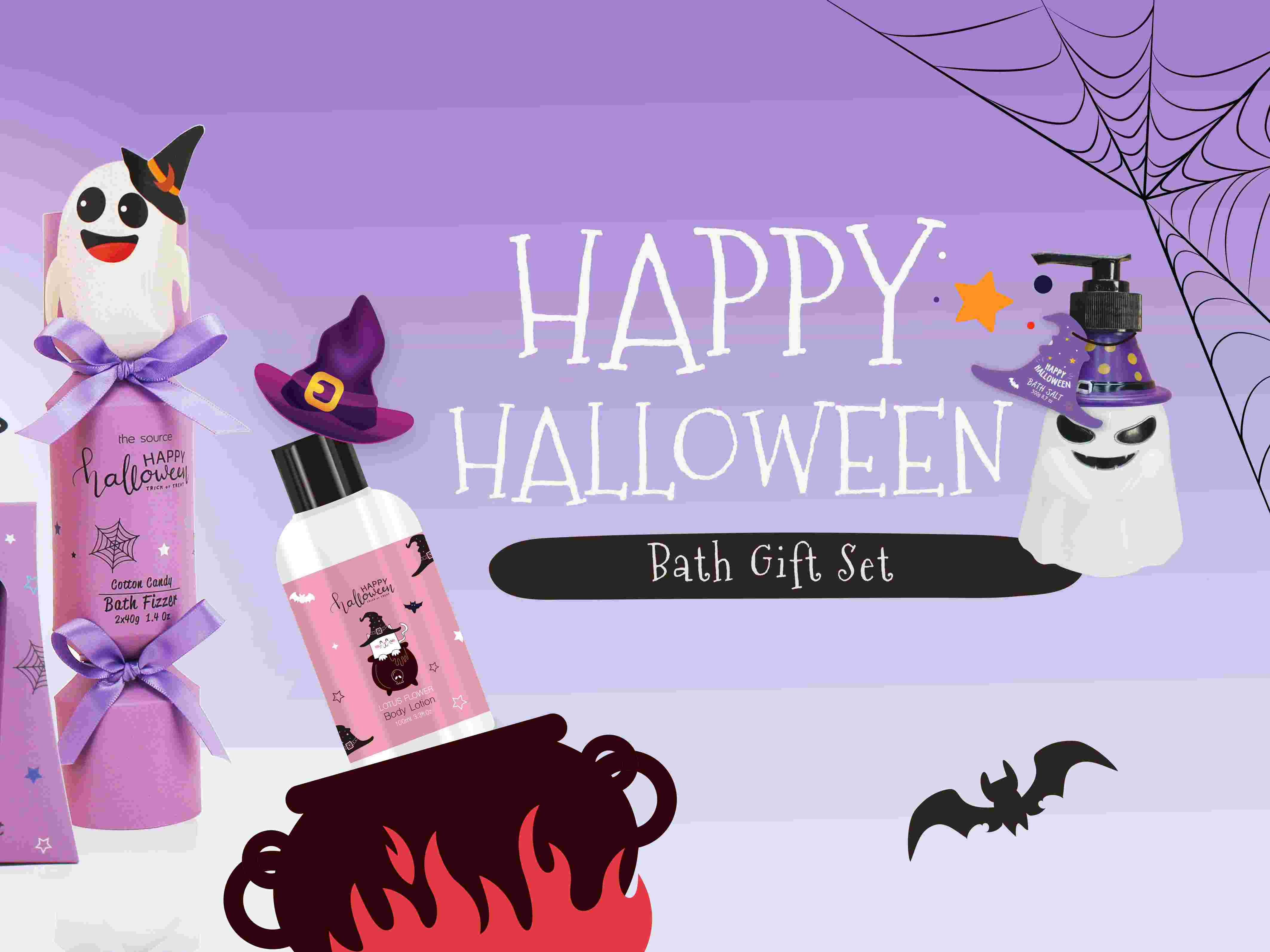 Was macht ein Bad-Geschenkset zum Halloween-Thema aus?